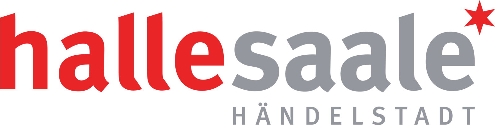 Logo der Stadt Halle (Saale), Hauptförderin des CSD Halle (Saale)